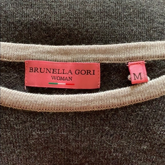 Brunella Gori made in Italy merino wool sweater - Picture 6 of 8